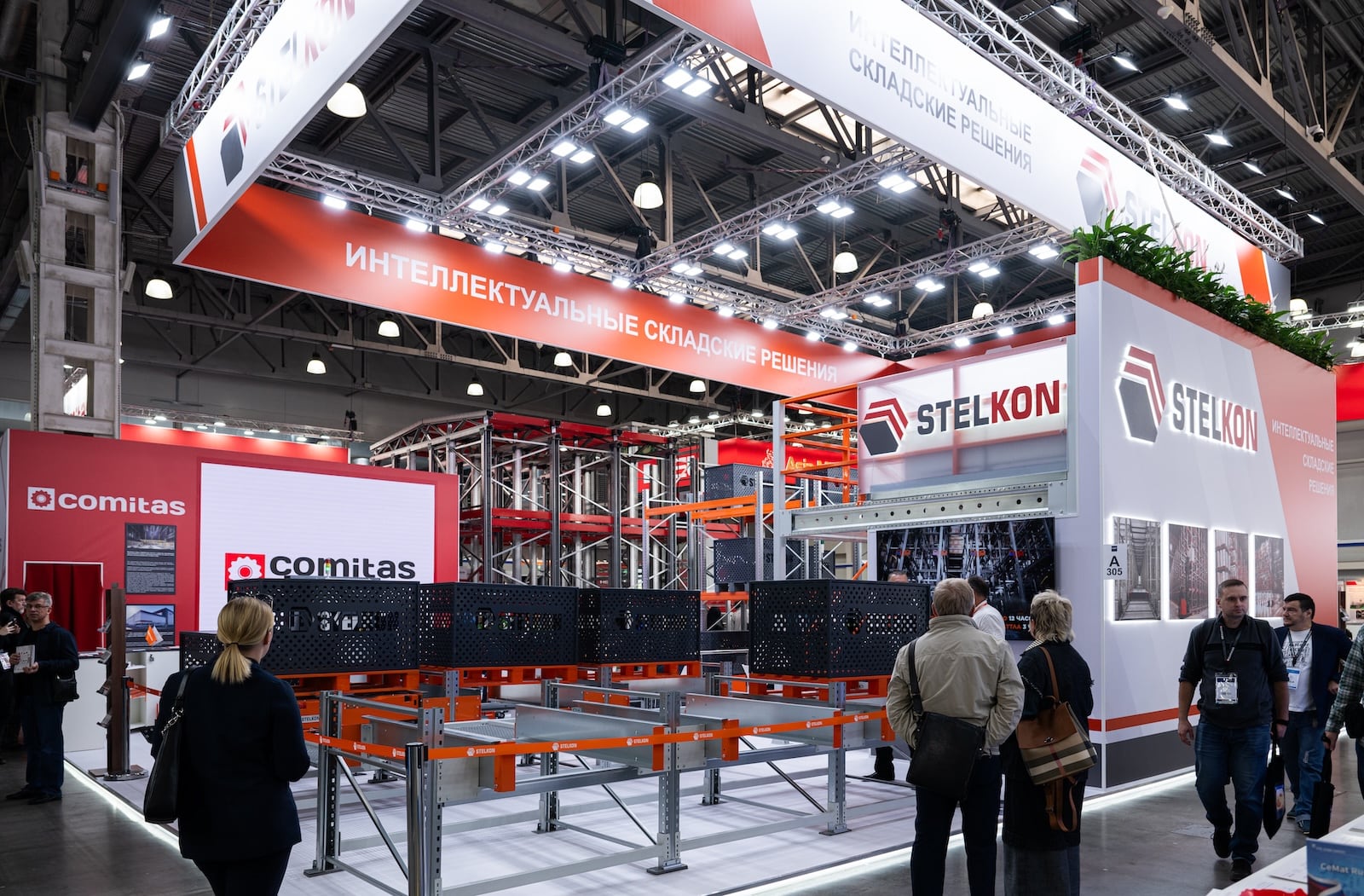 Выставка CeMAT: Стеллажные системы